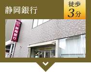 静岡銀行 徒歩 3分